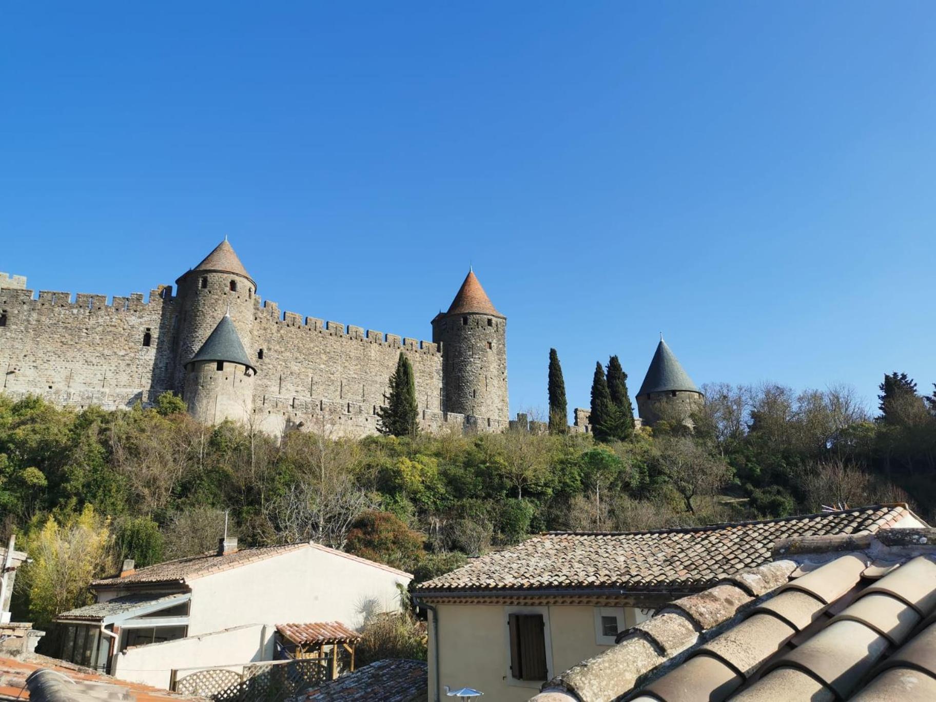 Cite Medievale- Le Remp'Art - Tout Confort - Acces Direct Pietons - Parking Gratuit Carcassone Kültér fotó